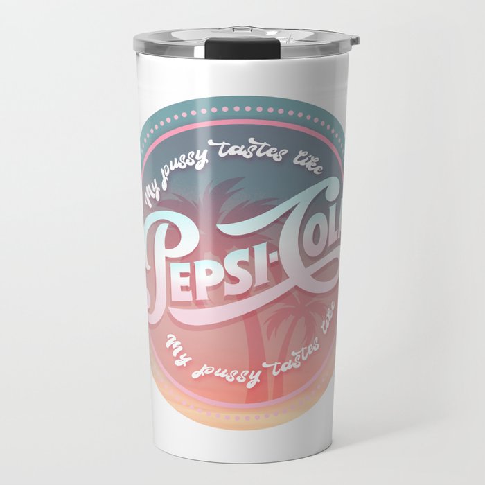 Pussy-Cola Travel Mug