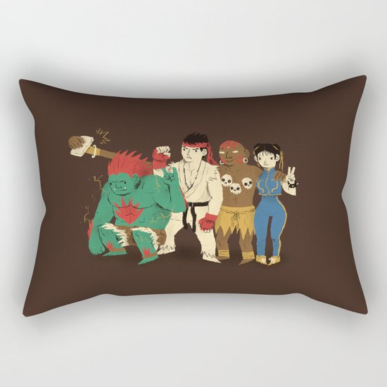 SF selfie Rectangular Pillow