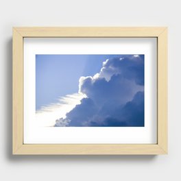 Clouds No.1   -  Thunder Recessed Framed Print
