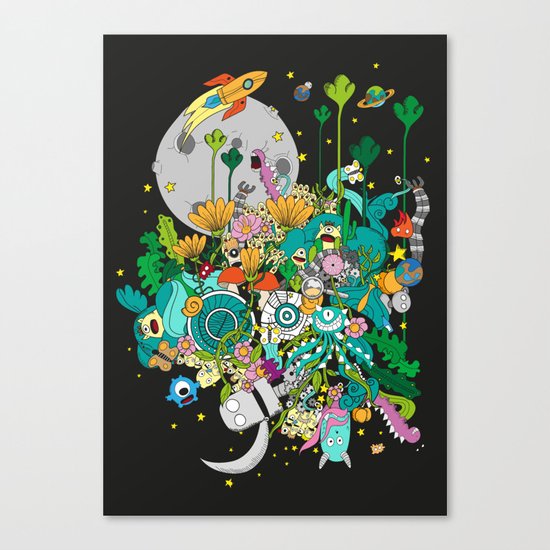 Imaginary Land Canvas Print