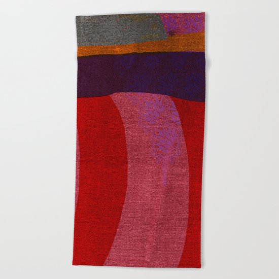 A Reasonable Assumption, Abstract Shapes Beach Towel