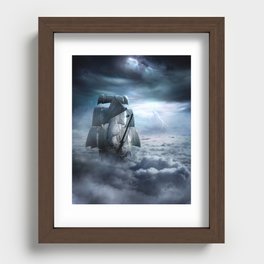 A Sea of Clouds Recessed Framed Print