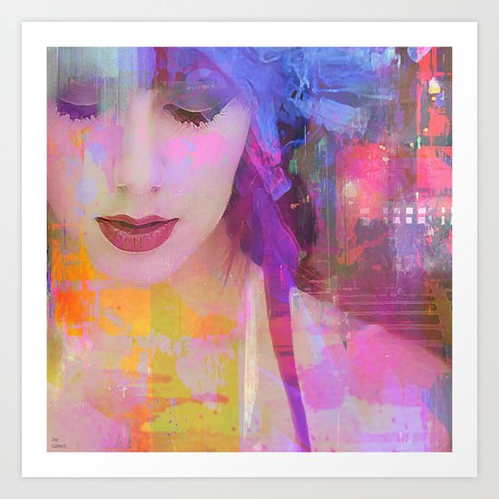 Suspend the moment Art Print
