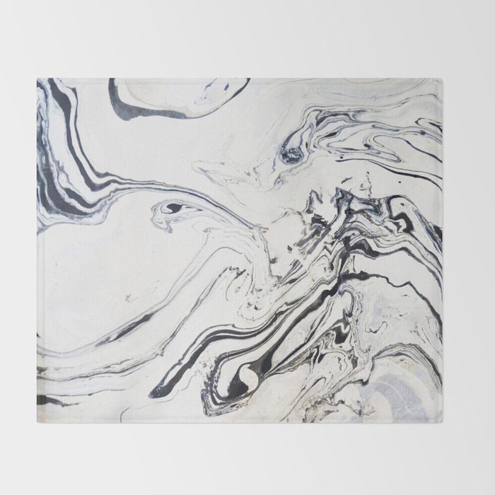 Abstract Marble Pattern 10 Throw Blanket by stylebytara ...