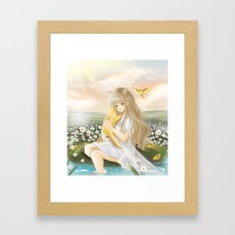 Animal as Friends Framed Art Print