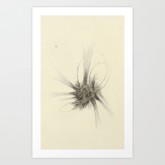 The Silence Without A Storm Art Print