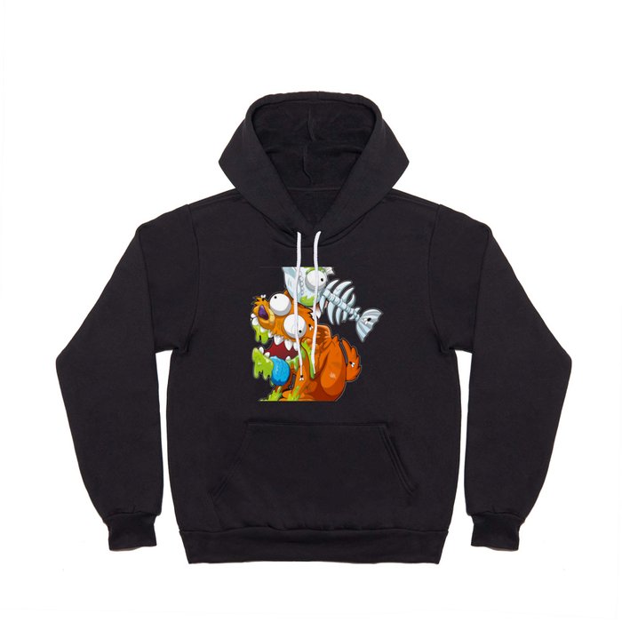Zombie dog and dead fish smashers Hoody