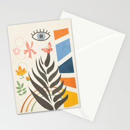 Abstract Summer 2 Stationery Card