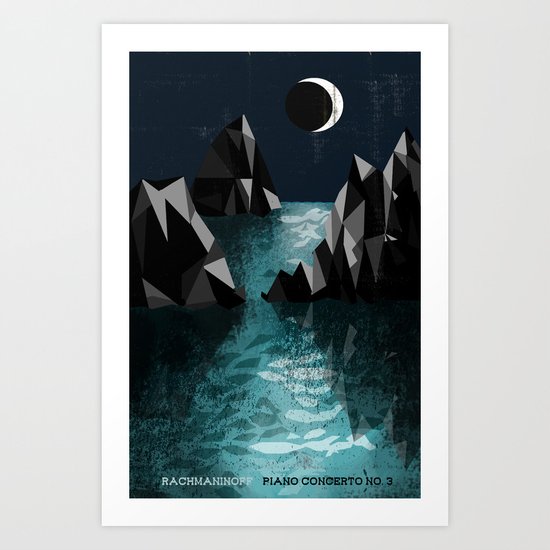 Rachmaninoff - Piano Concerto No. 3 Art Print