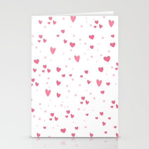 Floating Hearts 1 Stationery Cards