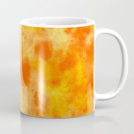 Autumn Orange DyeBlot Coffee Mug