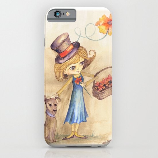 Flower Girl and her friend iPhone & iPod Case