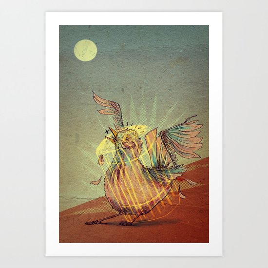 Caged Art Print