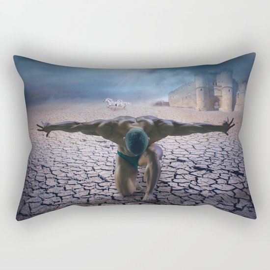 the slave Rectangular Pillow