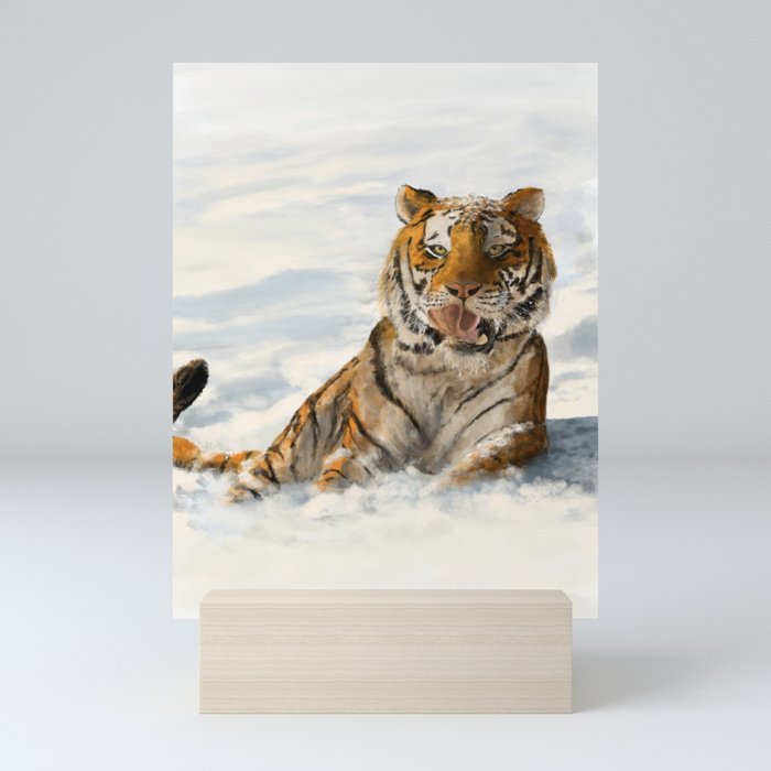 Siberian Tiger Mini Art Print