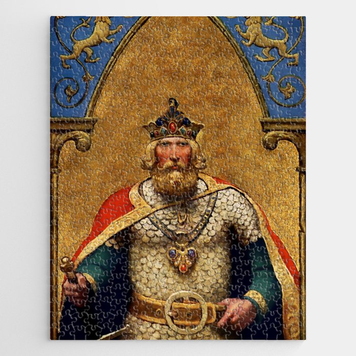 “King Arthur” by NC Wyeth Jigsaw Puzzle
