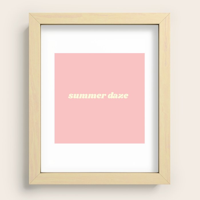 Recessed Framed Print