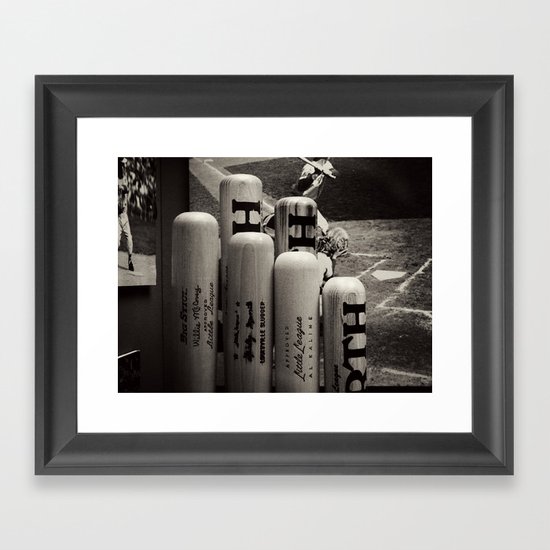 Batter Up Framed Art Print