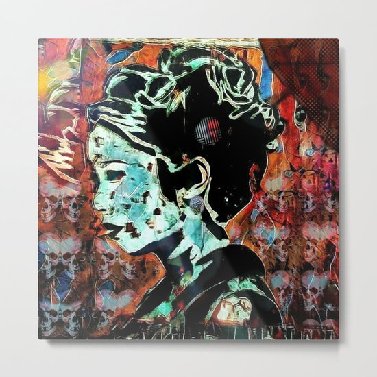 Izanami-no-Mikoto: She Who Invites Metal Print