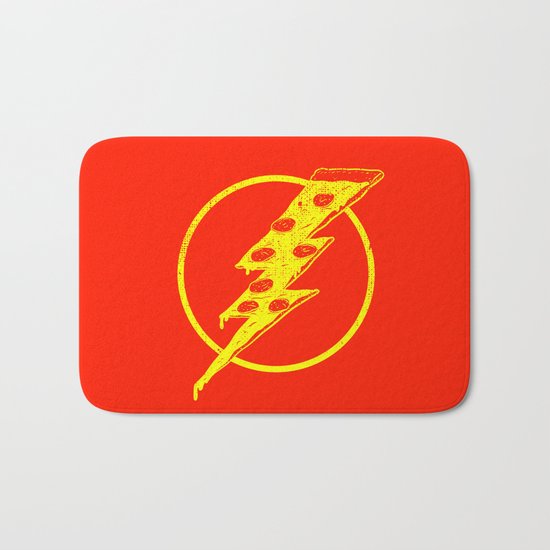Quick Pizza Bath Mat