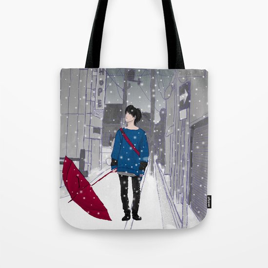 In The Snow Tote Bag