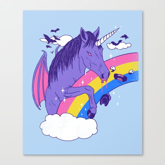 Vampcorn Canvas Print
