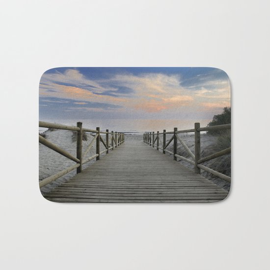 The path..., the beach II .... "Artola". Bath Mat