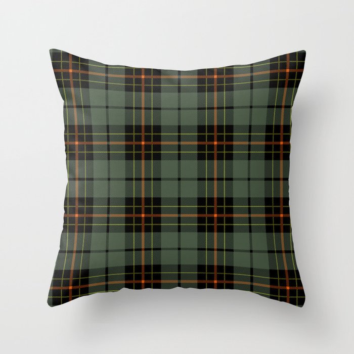 Scottish plaid 7 Throw Pillow