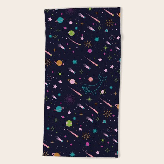 Night Sky Beach Towel