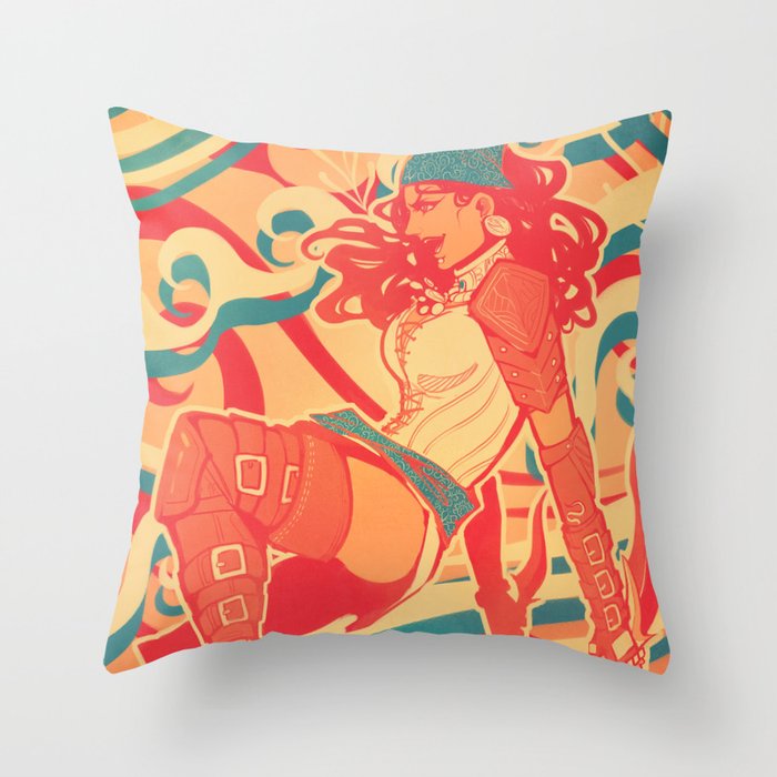 Dragon Age: Isabela Throw Pillow