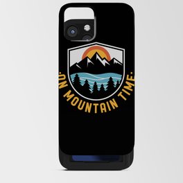 On Mountain Time iPhone Card Case