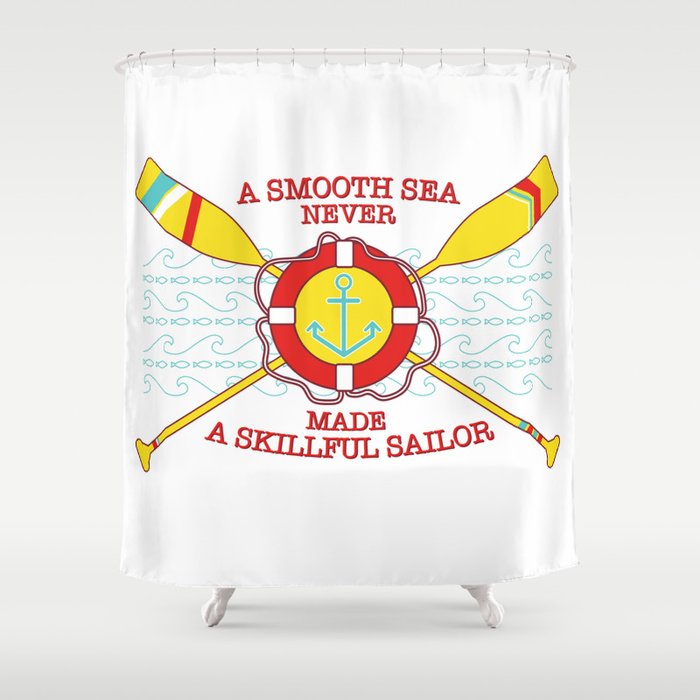Paddle Out Shower Curtain