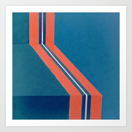 Direction Change 2 Art Print