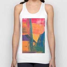 Abstract Painting Unisex Tank Top