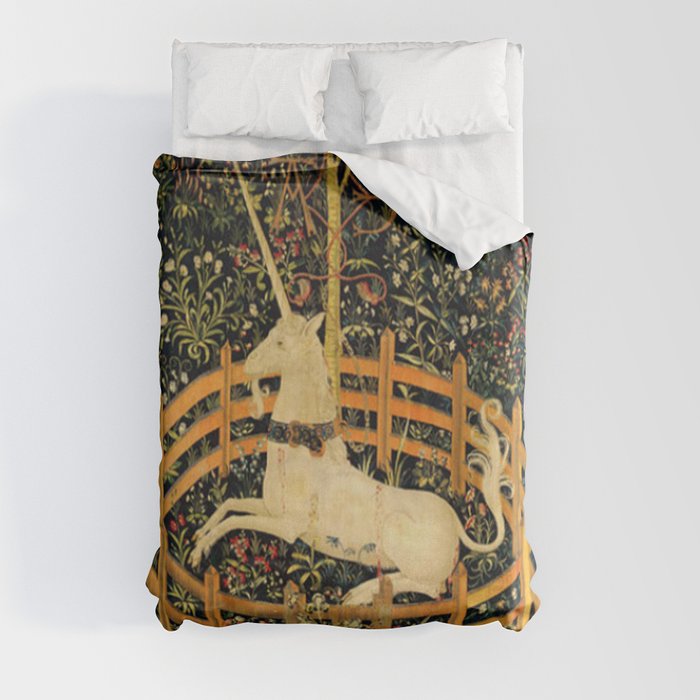 The Unicorn In Captivity Original Duvet Cover