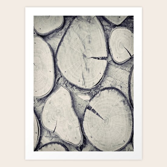 WOOD Art Print