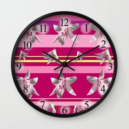 Floral Joy Wall Clock