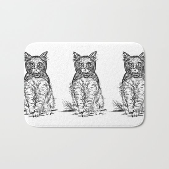 BAT CAT Bath Mat