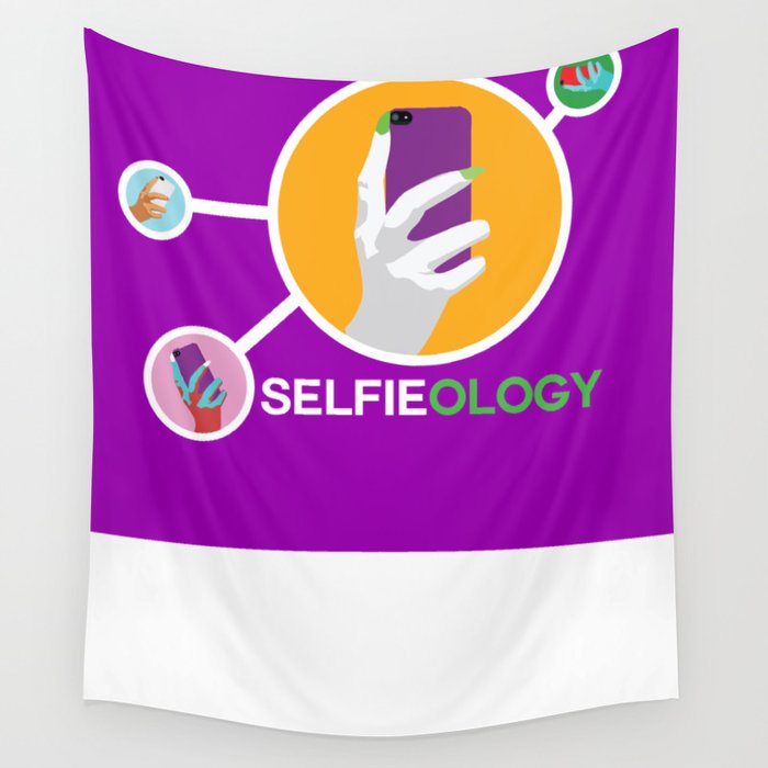 "Selfieology" Wall Tapestry