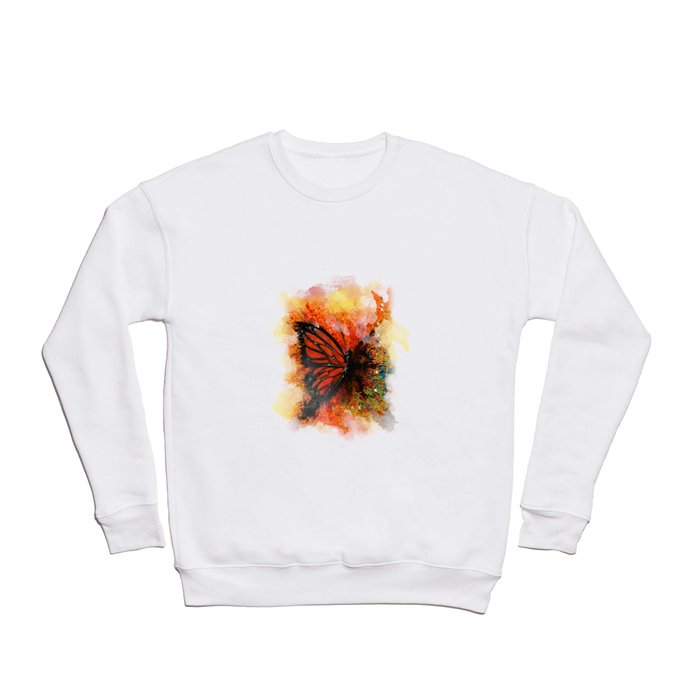 THE BUTTERFLY EFFECT Crewneck Sweatshirt by Nidhin MC Society6