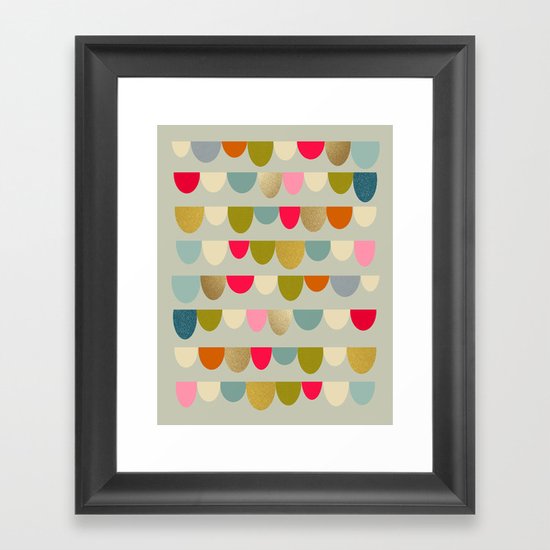 Delightful Rue Framed Art Print