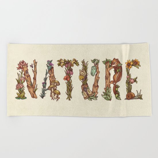 Nature Beach Towel