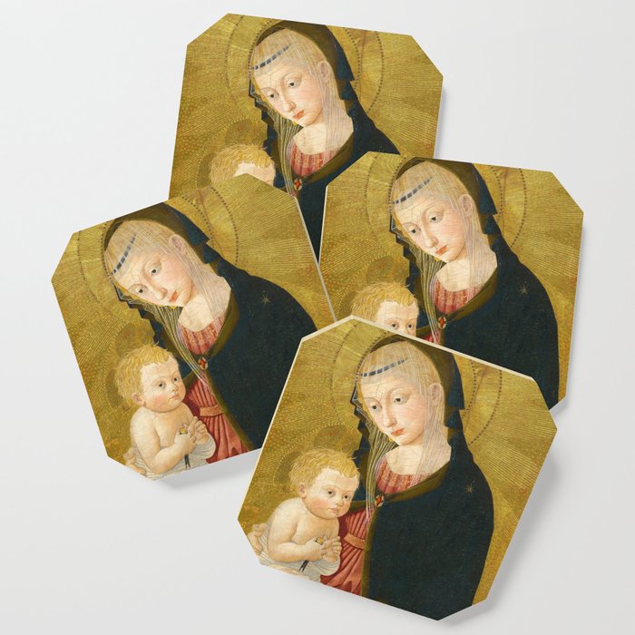 Madonna and Child, Pseudo-Pier Francesco Fiorentino, 1445 Coaster