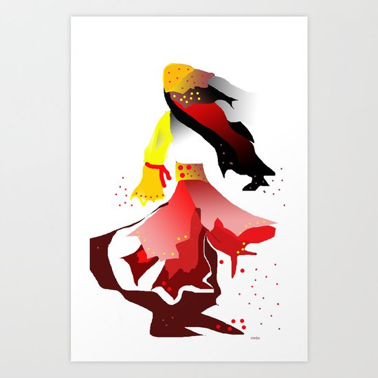 Gypsy Art Print