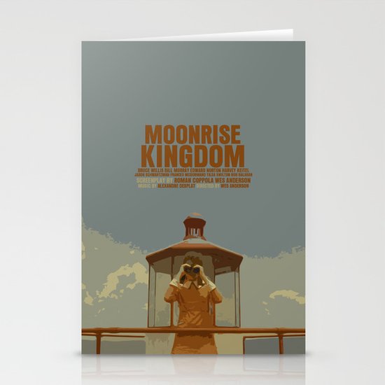 Moonrise Kingdom Stationery Cards