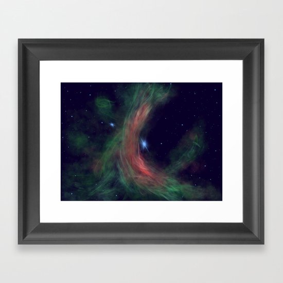 Stellar Wind Framed Art Print