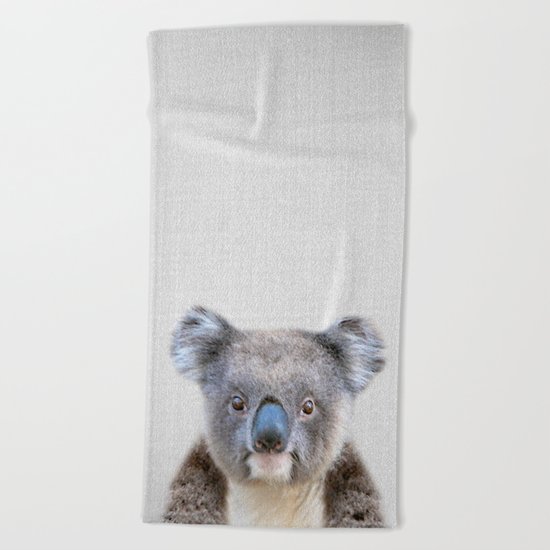 Koala - Colorful Beach Towel