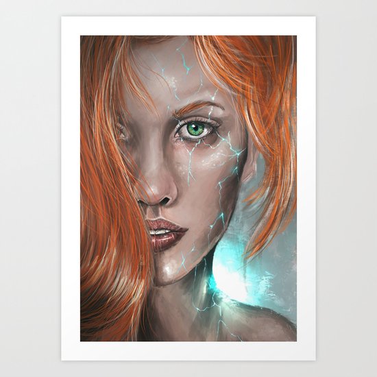 Supernova Art Print