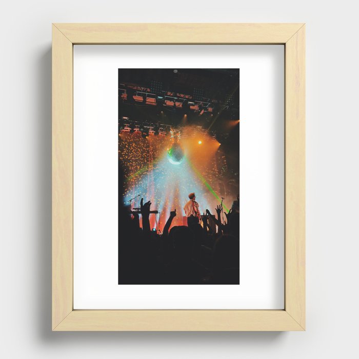disco party Recessed Framed Print