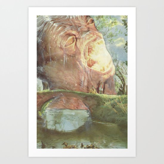 Well... The television said it was the right thing to do Art Print